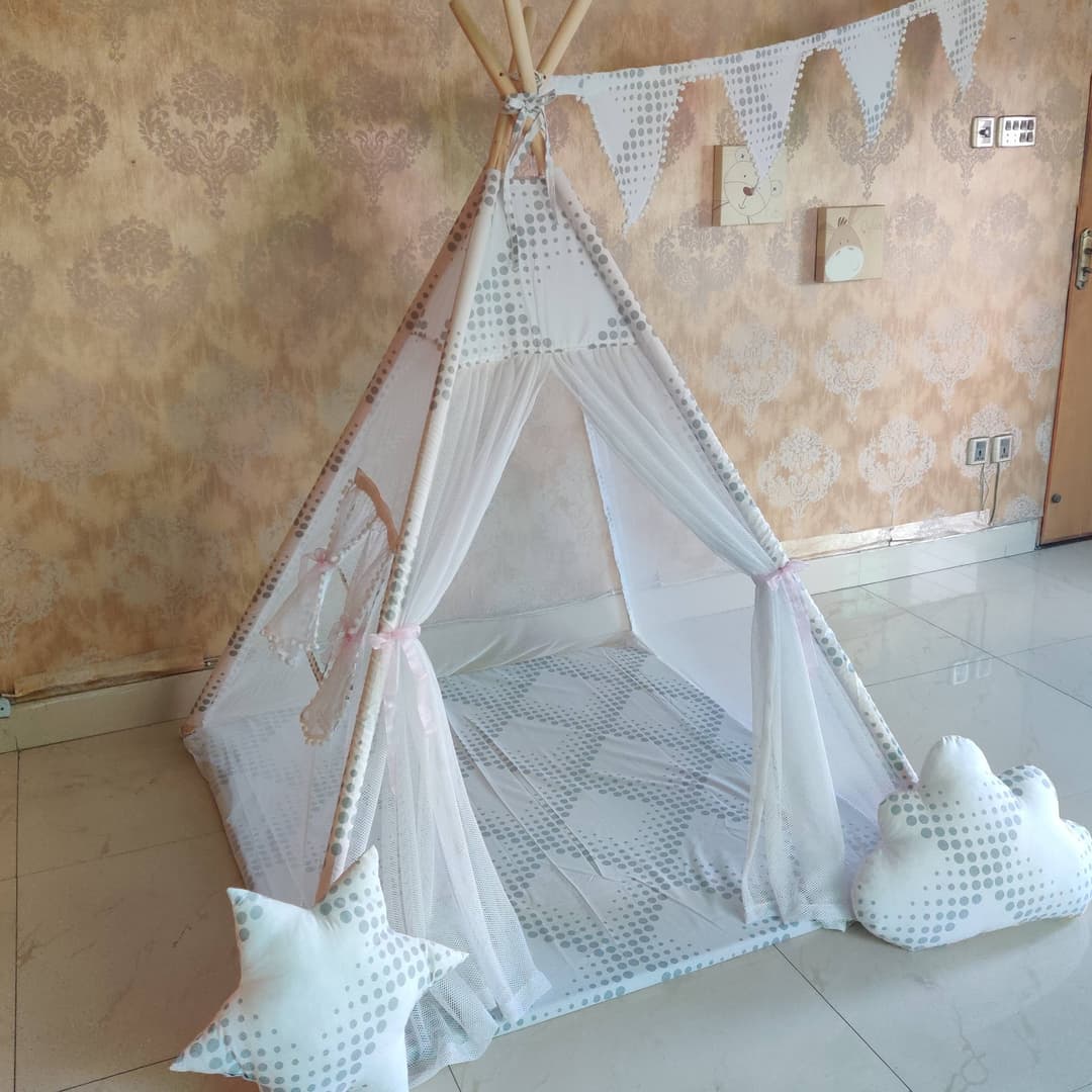 White Net Teepee